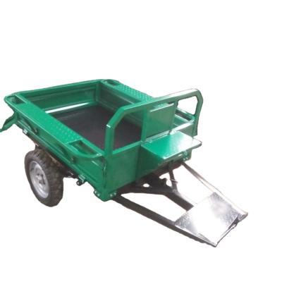 China Hot Selling Easy To Use Mini Power Tiller With Farm Trailer For Transport for sale