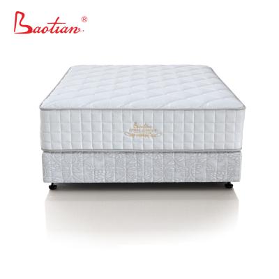 China Foldable Modern Bedroom Furniture Memory Foam On Top Double Layers Pocket Coil Mattress for sale