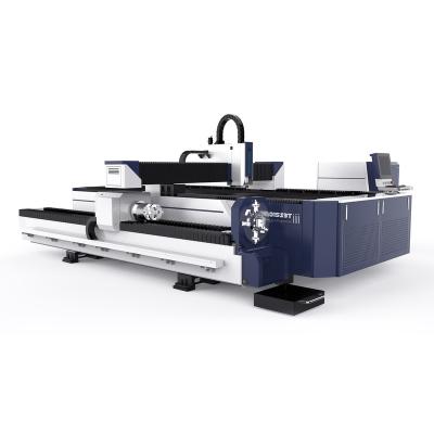 China Laser CUTTING ADM Laser 1500w Metal Pipe And Tube Fiber Laser Cutting Machine for sale