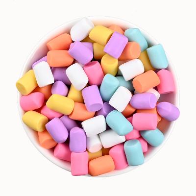 China Japan Simulation Marshmallow Flatback Resin Cabochon Plastic Mini Fake Candy Scrapbooking For Phone Deco klei mud filler for sale