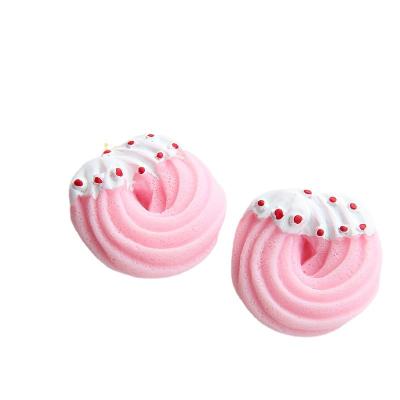 China China Simulation Christmas Donut Cookie Resin Cabochon Scrapbooking Hair Bows Center DIY Accessories Flat Back Phone Decoration for sale