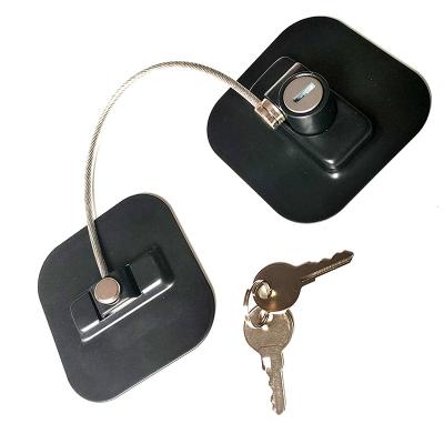 China Modern Core ABS Zinc Alloy Shell Lock Stainless Steel Wire Material Window Locks For Sliding Windows Lock for sale