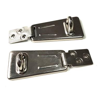 China Door Locks Latch Latch, 5 Inch Stainless Steel Security Packlock Hasp Hasp Latch, Extra Thick Latch Door Lock JLK-SP0061A-T2005 for sale