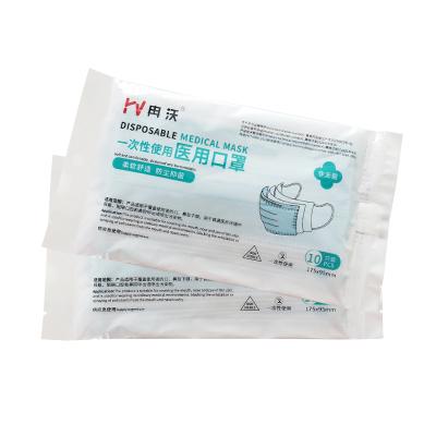 China Adult Disposable Medical 3-Ply Face Mask For Adult Non Sterile Face Mask for sale