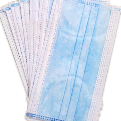 China Disposable 4 Ply Nonwoven Fabric Face Mask In Stock RVFM for sale