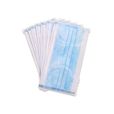 China 50pcs/box 3 Ply Anti Dust Waterproof And Dustproof Disposable Face Mask Earloop Cubrebocas for sale