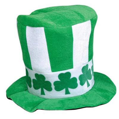 China 2022 fashion prices beautiful cheap popular St Patrick's Day hat clover hat for men kids woman for sale