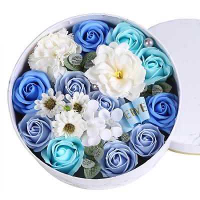 China 2022 Premium Luxury Marble Luxury Marble Flower Soap Box Valentine Mother's Day Gift Flower Soap Box New 2022 Valentine's Day and Mother's Day for sale