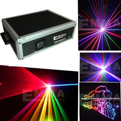 China 3000mW 3W RGB FULL COLOR ILDA ANIMATIC stage laser light for DJ Disco and Bar for sale