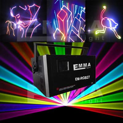 China 4000RGB 4W Full Colour Laser System with ILDA, DMX,SD card and Auto/Music for sale