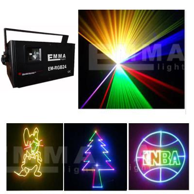 China Stage Laser Lighting 1.5W Full Color Animation RGB Laser ILDA for sale