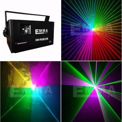 China 1.3W RGB Full-color beam Laser Show ILDA for sale