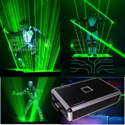 China 3w green laserman show for sale