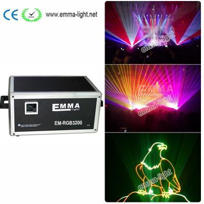 China Outdoor Laser 20W RGB Animation Laser Light Ilda DJ Laser Stage Lighting Lasershow for sale