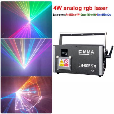 China Full Color RGB 4W Laser Light/ Professional DJ Equipment/Club Laser Lights for Sale for sale