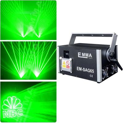 China high power 5W Green color animation laser 3D stage light/ Led moving head laser DJ stage lighting for sale