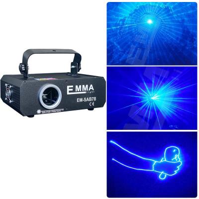 China Single color 1W blue with SD card animation laser light programmable animation laser light for sale