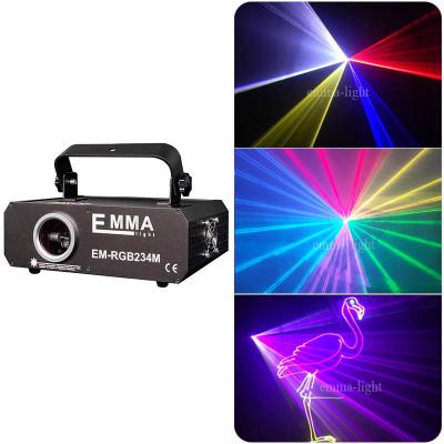 China New ILDA Stage DJ Multi Color Mini 1.5W RGB Animation Emma Text Disco Club Laser Light For Sale for sale