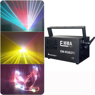 China MINI 6W Analog Modulation RGB laser with SD Card,outdoor Rgb Laser Light with 30k-40K-50k Scanner for sale