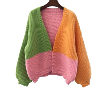 China Anti-pilling 2021 winter fashion women's elegant cardigan sweater cardigan sweater for sale