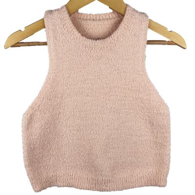 China High Quality Anti-wrinkle Computer Knitted Sweater Short Pants Sleeveless Set for sale