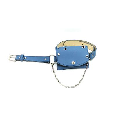 China 2020 Hot ALLOY Waist Bag Belt PU Leather Women Money Belt Bag Waist Fanny Packs For Lady And Girl for sale