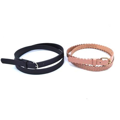 China ALLOY Fashion Women Belt PU Leather Belt Tiny Nice Shapewear Belt For Dress for sale