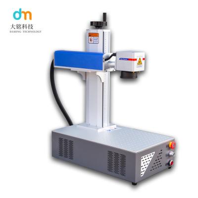 China Lowest discount air-cooled mini laser engraving machine Raycus JPT fiber laser for jewelry metal fiber laser marking machine for sale