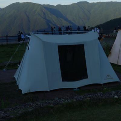 China Diagonal Bracing Type Stocked 3*2.4*2m Camping 24KG Small Family Camping Tent For Outdoor Entertainment for sale