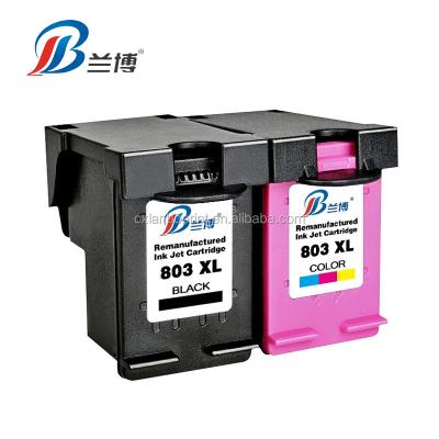 China High quality Re-manufactured 803 remanufactured ink cartridge compatible for hp 2132 2131 1111 1112 for sale