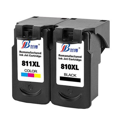 China LANBO Page 810 Cl 811 Re-manufactured Re-manufactured Inkjet Cartridge Compatible Ink Cartridge for sale