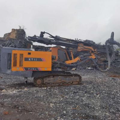 China Granite KAISHAN Brand 105-125mm KT11 Integrated Drill Rig / Crawler Surface Drilling Rig For Blast /seismic Drilling Rig for sale