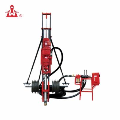 China KQD100/KQD100B Portable Air Blast and Pneumatic Road Construction Electric Hammer Hole Drill/Portable Drilling Tripod Down The Hole Drilling Rig for sale