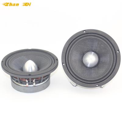 China Factory High Quality Magnet Car Audio System Aluminum Basket 4ohm 120mm 2.5 Inch Voice Coil 6.5 Inch Midrange Speaker Car Audio for sale