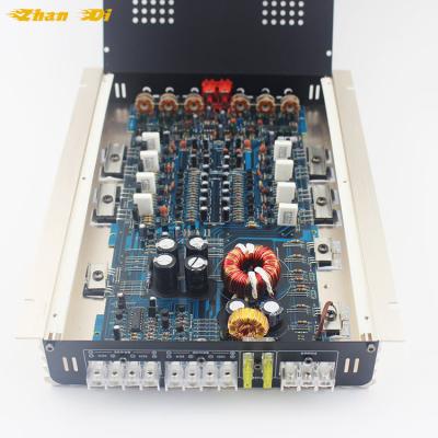 China DIY OEM Factory 12v Class AB Power 4 Channel Professional Car Audio Amplifier for sale