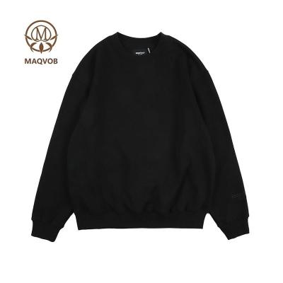 China Anti-wrinkle MAQVOB logo manufacturer wholesale high quality custom OEM ODM plus size wear sweatshirt hoodie women active pullover men for sale