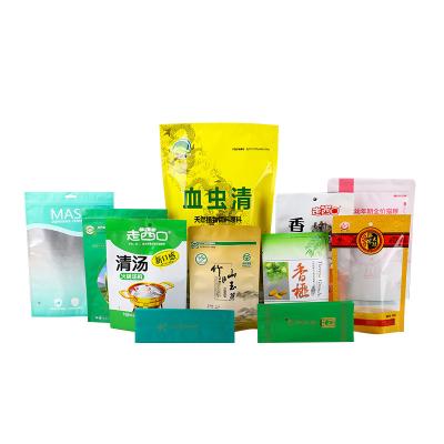 China Recyclable Compound Pouch Bag Food Packaging Printed Transparent Plastic Sheet for sale