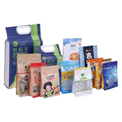 China Recyclable Custom Printed Biodegradable Food Plastic Bag Packaging Manufacturer for sale