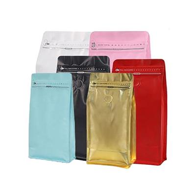 China Manufacturer Shangdong Package Food Grade Recyclable Chinese Coffee Bag With Valve Foil Ziplock Coffee Pouches for sale