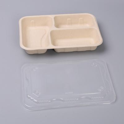 China Recycled Materials Customized Lunch Boxes Disposable Paper Bowl Any Logo Deisgn Allowed for sale