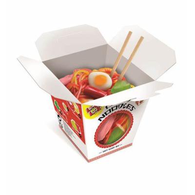 China Disposable Pasta Packing Size Friendly Disposable Custom Made Deli Noodle Biodegradable Paper Box for sale