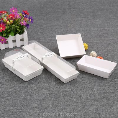 China Food Tray Paper Box Paper Food Tray For Sushi for sale