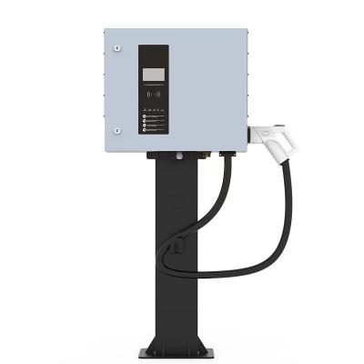 China High Efficiency 30KW EV Charging Station DC OCPP1.6 Commercial DC Wallbox 30KW CCS2 EV Charger APP Control PEVC3401 for sale