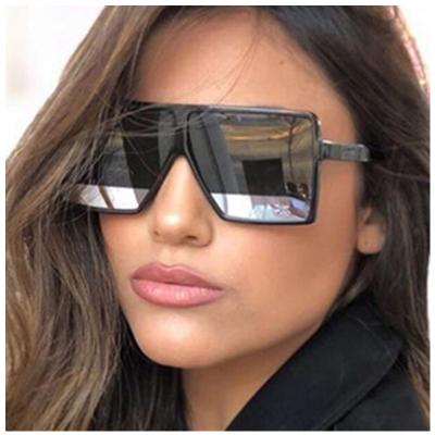 China Oversized Women's Eyewear MN16009 Sunglasses Fashion Designer Lucky Trendy Luxury Shades Oversized Sunglasses for sale