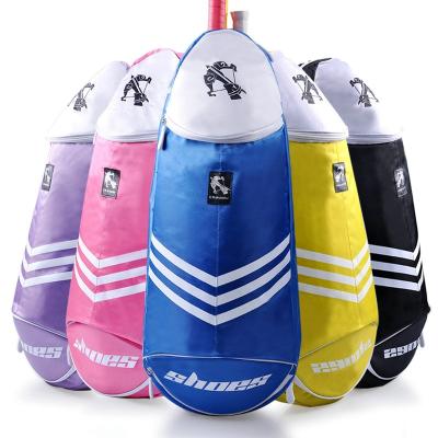 China New fashion nylon waterproof badminton racket bag for men's Mullti-pack tennis bag custom wholesale sports backpack for sale