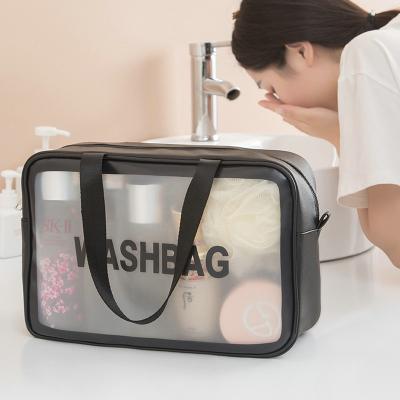 China Fashion Transparent Makeup Sets For Women Waterproof Other Large Luggage And Travel Bags Wash Bag PVC Luggage Travel Bags for sale