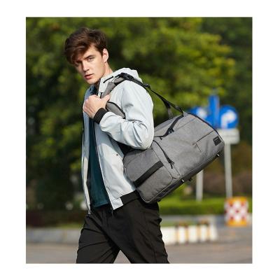 China Fashion Custom Logo Gym Bag For Men Weekend Sports Duffel Bags With Shoe Compartment Waterproof Travel Bags Backpacks for sale