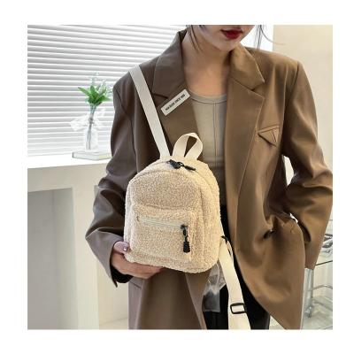 China 2022 Fashion Kindergarten Anti-theft School Bags Kids Backpack Mini Bags For Women Soft Cute Fleece Girls Backpack School Bags for sale