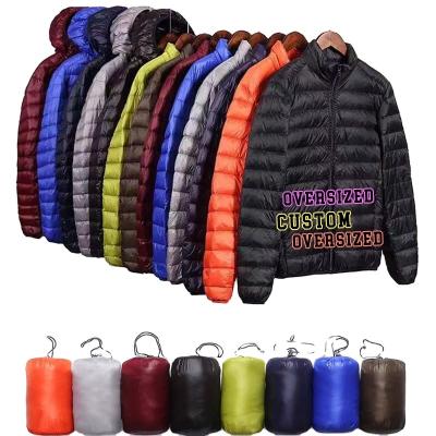 China Winter Breathable Custom Logo Unisex Cotton Polyester Padding Goose Down Stripper Jacket For Men Dongguan Down Jacket for sale