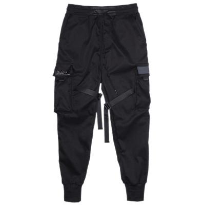 China Men's Multi-pocket Harem Hip Anti-Pilling Pop Pants Male Casual Cargo Pants Men Streetwear Sweatpants New Hombre Fashion Cargo Pants for sale